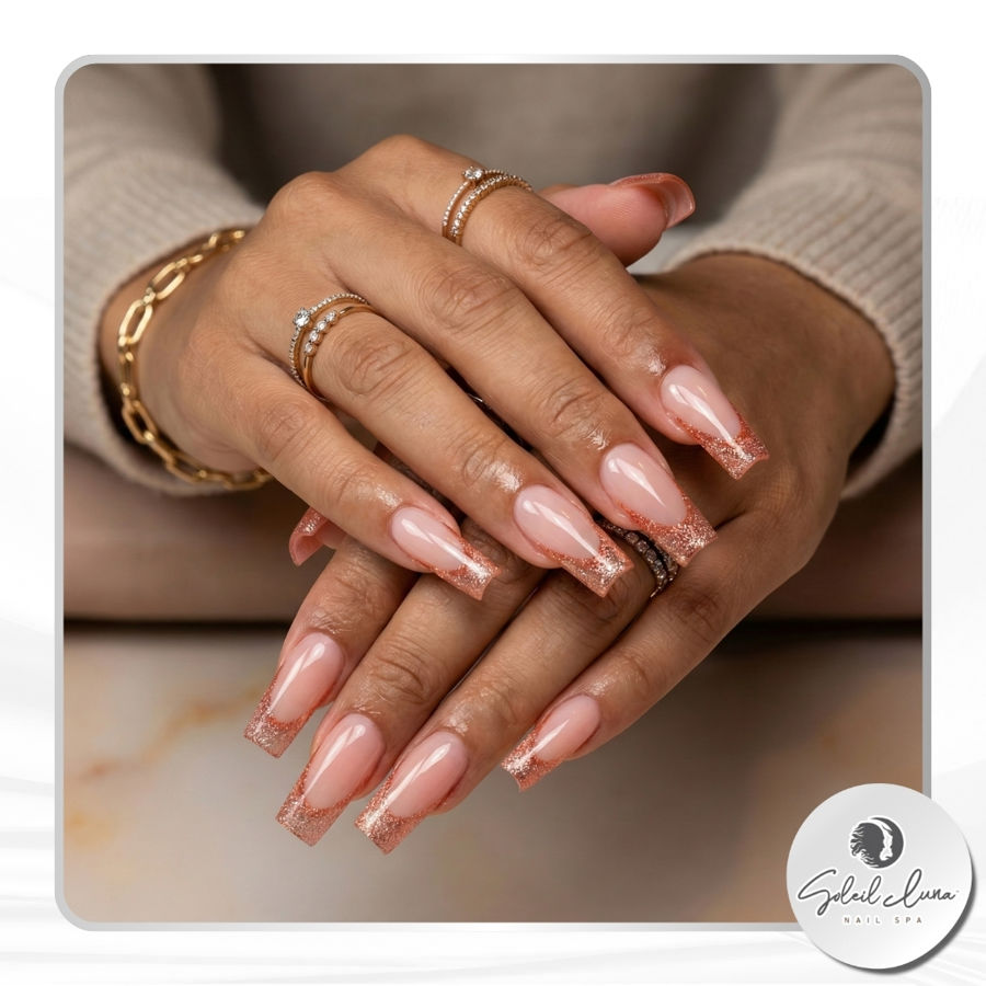 winter nails at Soleil Luna Nail Spa